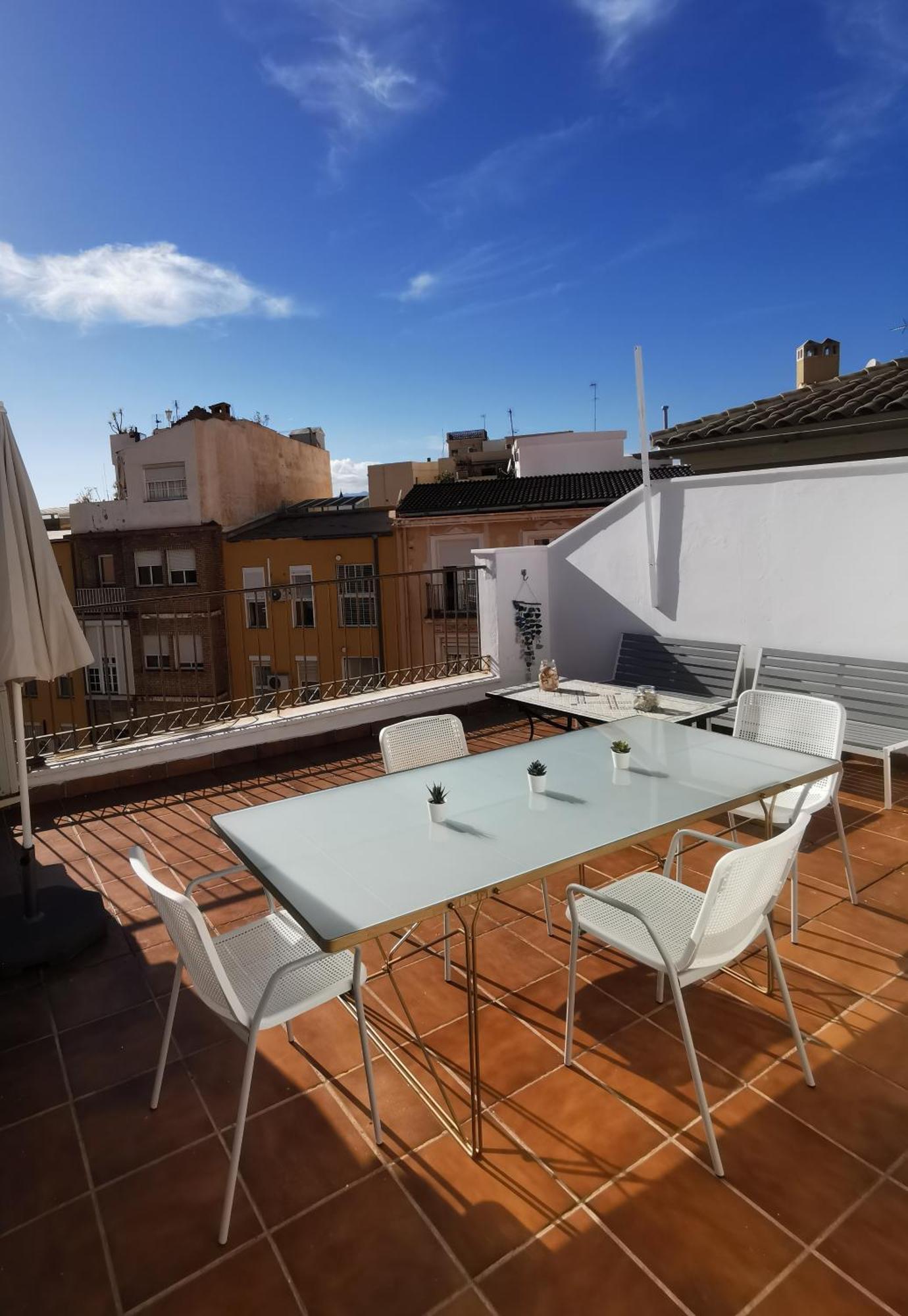 Atico Con Vistas Centro Historico / Terraza 40 M Málaga Exterior foto