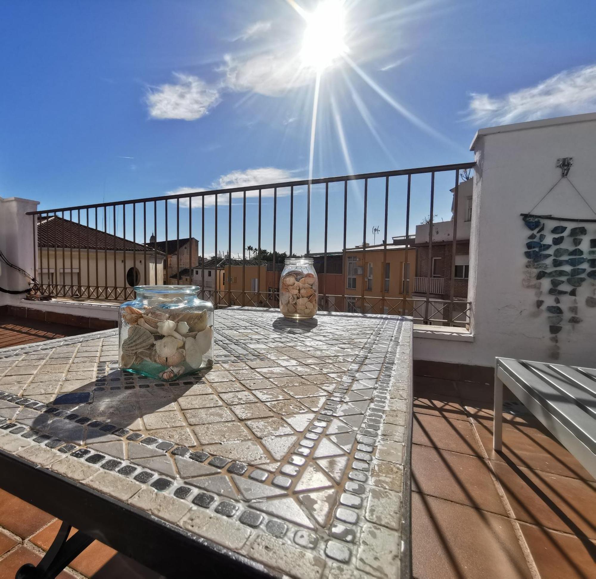 Atico Con Vistas Centro Historico / Terraza 40 M Málaga Exterior foto
